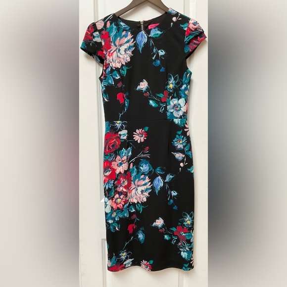 Betsey Johnson Cap Sleeve Sheath Dress - Picture 1 of 4